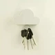 Ключница настенная UKC в форме облака 10×5.5 cm, White 1TR902 - изображение 3