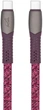 Kabel RIVACASE USB Type-C PS6105 RD12 Czerwony - obraz 1