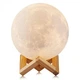 Настольный светильник ночник детский луна 3D Moon Lamp 13 см - изображение 1