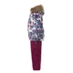 Зимовий комплект (куртка+штаны) HUPPA MARVEL Pink/White 134см бордовий (45100030-14420) - изображение 3