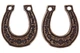 Амулет кулон Підкова Удачі Semantic Jewelry Бронзове покриття 2.5 x 2.5 x 0.3 см - зображення 3