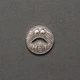 Оберег в Кошелек Талисман удачи «Монета принятия решения» Да-Нет Semantic Jewelry Серебрение 1.9 x 1.9 x 0.1 см - изображение 1