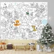 Новорічна Мега розмальовка, 120 х 150 см, З Новим Роком, укр. - зображення 1
