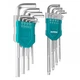 Набір інструментів Total ключів шестиграних+TORX 18шт. (THT106KT0181) - изображение 2