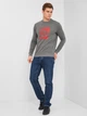 Свитшот мужской Polo Ralph Lauren 10833.2 2XL Серый - изображение 3