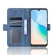 Чехол Deexe Wallet Stand для VIVO Y33s / Y21 - Blue - изображение 5