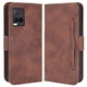 Чехол Deexe Wallet Stand для VIVO Y33s / Y21 / Y21s - Brown - изображение 1