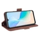 Чехол Deexe Wallet Stand для VIVO Y33s / Y21 / Y21s - Brown - изображение 4