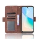 Чехол Deexe Wallet Stand для VIVO Y33s / Y21 / Y21s - Brown - изображение 5