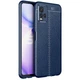 Захисний чохол Deexe Leather Cover для VIVO Y33s / Y21 / Y21s - Blue - зображення 1