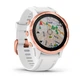 Мультиспортивные часы GARMIN Fenix 6S Pro Rose Gold with White Band - зображення 4