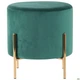 Пуф AMF Mylene Green / Golden Chrom 547476 - изображение 5