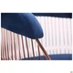 Кресло AMF Roller, rose gold, royal blue 545679 - зображення 4