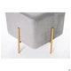 Пуф AMF Ritz Grey / Golden Chrom 547480 - изображение 7