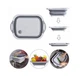 Доска- миска складная 3в 1 Folding Cutting Board - изображение 3