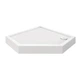 Душевой поддон Qtap Diamond 309912 90x90x12 см + сифон - зображення 1