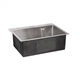 Мойка для кухни интегрированная Lidz Handmade H5845 (LDH5845BRU35384) Brushed Steel 3,0/1,0 мм - изображение 4
