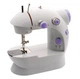 Мини швейная машинка Mingli Sewing Machine pro 4 в 1 с педалью - изображение 1