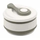 Складная силиконовая чашка Collapsible Coffe Cup 350 ml Серая - изображение 7