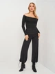 Брюки женские La Redoute XAZ090392CANW 34/36 Черные (DD8000001657588) - изображение 3