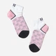Детские носки хлопковые Conte Kids Active 13С-34СП 312 18 р Белые/Светло-розовые (4810226274613) - изображение 1