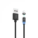 Кабель SkyDolphin S59L Magnetic USB - Lightning (M/M), 1 м, Black (USB-000440) - изображение 1