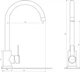 Смеситель-кран кухонный GLOBUS LUX Wien SUS2-203S - изображение 4