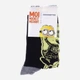 Дитячі шкарпетки бавовняні Disney Minions 37014-5 35-38 Чорний/Сірий (3349610002958) - зображення 2