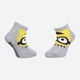 Дитячі шкарпетки бавовняні Disney Minions 83890147-7 31-34 Світло-сірі (3349610006888) - зображення 1