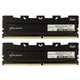Модуль пам'яті для комп'ютера DDR4 16GB (2x8GB) 3200 МГц Kudos Black eXceleram (EKBLACK4163216AD) - зображення 1