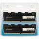 Модуль пам'яті для комп'ютера DDR4 16GB (2x8GB) 3200 МГц Kudos Black eXceleram (EKBLACK4163216AD) - зображення 2