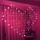 Гирлянда Сердце 2х1.5 м Розовая - изображение 2