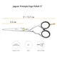 Ножницы для стрижки Jaguar Prestyle Ergo Polish 5.0" (82650) - изображение 2