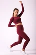 Лосины Superstacy STRONGFIT L марсаловые (SS2495-01) - изображение 7