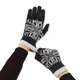 Перчатки ArmorStandart Touch Gloves Snowflake с орнаментом black (ARM59993) - изображение 4