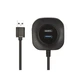 USB хаб 4*USB3.0 Remax з кабелем 28 см+додаткове живлення micro USB - зображення 13
