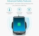 Бездротове зарядний пристрій Anker 10W Qi Fast Charger Black - зображення 5
