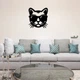 Панно из дерева Woodyard крутой кот 60х65 см чёрное 0226 4 - изображение 2