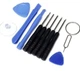 Набор отвертки для разборки айфона IPHONE и других телефонов 11 в 1 с присоской и лопатками + клей B-7000 15 мл (623424120-1) Серый - изображение 5