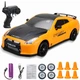 Машинка для дрифта на радиоуправлении HB Toys Nissan GT-R 4WD / Ниссан ГТР на радиоуправлении дрифт желтая - изображение 5