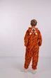 Пижама Кигуруми Слип Для Мальчиков Kigurumi Новогодний Костюм Тигр Оранжевый 130-144 см. (2024/2) - изображение 4