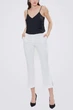 Шовковий топ ES.design ss2008.1 розмір XL чорний - зображення 3