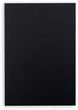 Скетчбук Manuscript Black A5 Чистые 80 страниц с открытым переплетом (M - Black) - изображение 1