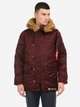 Парка Alpha Industries Slim Fit N-3B Parka XS Maroon/Orange - изображение 1