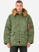 Парка Alpha Industries MJN31000C1 N-3B Parka XS Sage (640631439659) - изображение 1