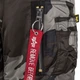 Бомбер мужской Alpha Industries MA-1 Slim Fit MJM44530C1 S Темно-серый (640631772282) - изображение 5