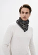 Шарф "Лондон" мини-снуд трендовый от MyScarf теплый серый мужской - изображение 1