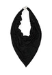 Шарф "Эдинбург" большой трендовый от MyScarf теплый черный мужской с кольцами - изображение 2
