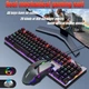 Механічна ігрова клавіатура FOREV FV-Q609 з мишкою, механічна rgb клавіатура клавіатура з мишкою - зображення 1