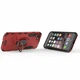 Чехол с подставкой Deexe Hybrid Case для iPhone SE 2 / 3 (2020 / 2022) / iPhone 8 / iPhone 7 - Red - изображение 3